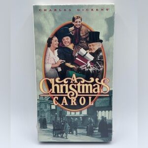 Charles Dickens A Christmas Carol (VHS, 1999) - Reginald Owen - Brand New Sealed